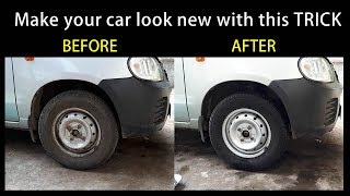 Super Fast Tyre Cleaning - DIY