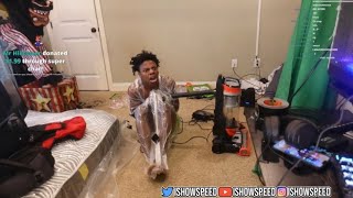 ISHOWSPEED DOES THE VACUUM CHALLENGE (GONE WRONG)