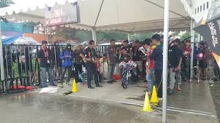 Ngeri !! Drag Bike Bebek 2Tak 116cc d Lintasan Basah