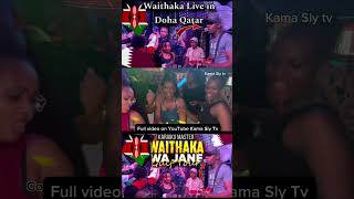 Kenyan Waithaka Wa Jane Thrilled Fans in Doha Qatar with some Mugithi (Gulf Tour)