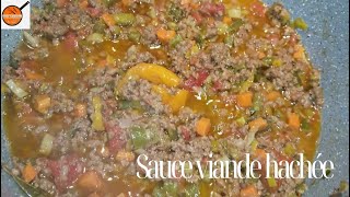 Recette sauce viande hachée