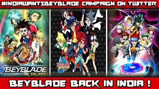 Beyblade back in India! || #indiawantsbeyblade Campaign! || Good News Beyblade Fans!!!  ||