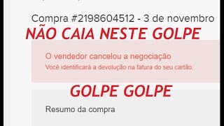 ATENÇÃO não caia neste GOLPE no mercado livre