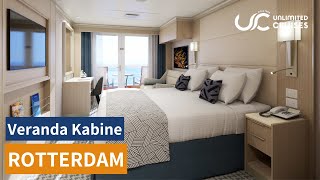 Holland America Line - MS Rotterdam: Balkonkabine (7135)