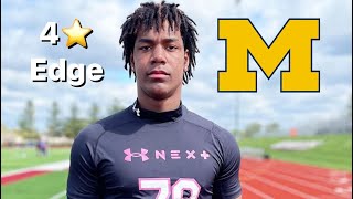 Nate Marshall is a BIG TIME RECRUIT for Michigan Football! Wolverines reloading?