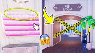 DON'T TOUCH VIP on VIP ONLY SERVER! Dress To Impress On Roblox DTI CHALLENGE