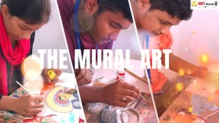 The mural art | পাটুলী আর্ট মিশনের স্টুডেন্ট- সৃজা, রাহুল এবং সাগরের কিছু চিত্রশিল্প