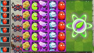 Plants vs Zombies 2 Hack   ALL PLANT MAX POWER-UP vs GARGANTUAR FIGHT! Primal PvZ 2