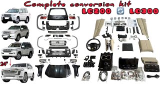 Land Cruiser LC200 to LC300 2024 Look Exterior & Interior Upgrade Kit