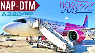 WIZZ AIR AIRBUS A320neo | TRIPREPORT | NAPLES - DORTMUND | W6 4696 | COVID-19 FLIGHT | ULTRA HD