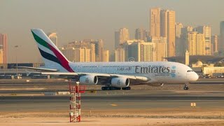 Morning Take off dxb Dubai international airport