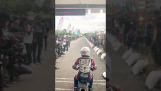 HEBOH ! Drag Bike 6,4 detik ninja 300cc Tercepat Ngeri #viral