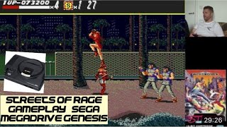 STREETS OF RAGE GAMEPLAY- SEGA MEGADRIVE/GENESIS #retro #segacollection #newvideo #youtube #video