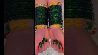 Teej special hari chudiya 💚🥰💚#shorts video #teej special tending video 💚#viral video #hari chudiya 💚