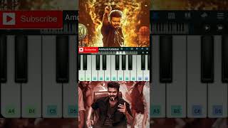 Naa ready song piano || Leo || Vijay || Anirudh || Tamil song || Walkband || Tutorial || Suneeshtram