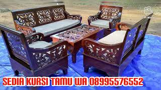 Sedia Furniture Kursi tamu Minimalis Jepara Wa 08995576552