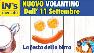 Volantino IN’S dal 11 al 22 settembre 2024 🎉 La festa della birra è qui 🍺🛒”🟩⬜️🟥