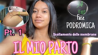 IL MIO PARTO PARTE 1 | Fase Podromica | SCOLLAMENTO DELLE MEMBRANE |Nathalie Navarro