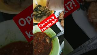 Menu ala sunda yg banyak di minati rakyat di kalangan menengah ke bawah#food #monggomakandulu