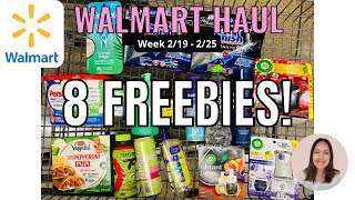 Walmart Haul - All Digital Deals || 8 FREEBIES 🔥🔥 (2/19-2/25)