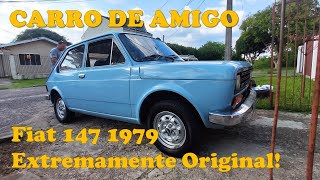 Detalhes De Um Fiat 147 L 1979 Que Vale a Pena Conhecer! Carro Extremamente Original