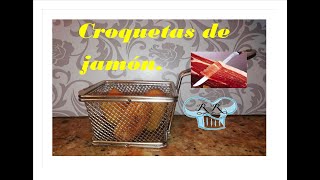 croquetas de jamón thermomix