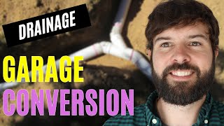 How to Convert a Garage - Concrete Cutting & Drainage - Garage Conversion Step by Step | Episode 2