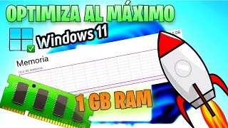 🚀COMO ACELERAR Y OPTIMIZAR AL MÁXIMO TU WINDOWS 11✅ 🔥¡RENDIMIENTO MÁXIMO!