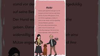 Filou - Mystery und Horrorgeschichten [Deutsch lernen durch Hören]  @DldH #geschichte #learngerman