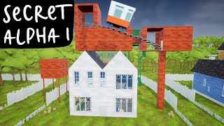 Secret Alpha 1 - Hello Neighbor mod kit