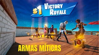 RETO FORTNITE REMIX 2 - GANANDO CON TODAS LAS ARMAS MÍTICAS - jdgarpo28