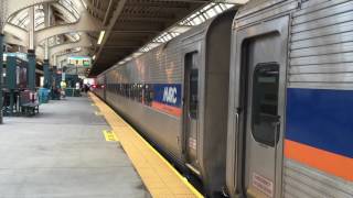 SEPTA Regional Rail Train #1218 with MARC Single Levels and Amtrak ACS-64 #643