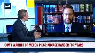 Former Knesset member Dov Lipman speaks with i24News about the Meron Tragedy