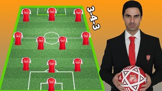 🚨HOW WILL ARSENAL LINE UP NEXT SEASON WITH TRANSFERS (3-4-3) FORMATION 🔥