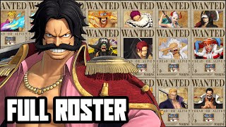 One Piece Pirate Warriors 4 All Characters [FINAL Roster DLC]