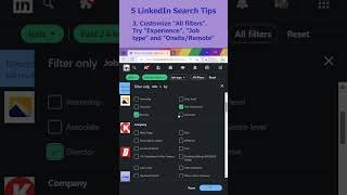 5 Tips for better LinkedIn Job Search Results!
