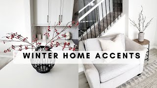 Transitional Winter Decor Ideas| After Christmas Decorate with me 2021