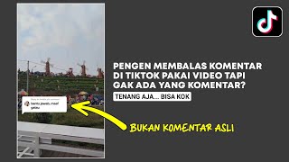 Cara Membuat Stiker Komentar di Tiktok tanpa Komen Asli