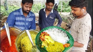 It's a Lunch time in Hyderabad | Delicious Veg and Non Veg Meals Starts @ 50 rs | Indian Street Food