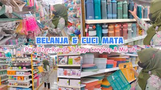 BELANJA & CUCI MATA PERALATAN RUMAH TANGGA & DAPUR LENGKAP MURAH | MR DIY