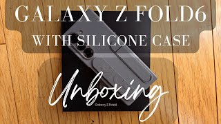 Samsung Galaxy Z Fold6 and Z Fold6 Silicone Case Unboxing