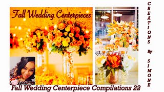 FALL🍂 WEDDING TABLE CENTERPIECE  DECOR IDEAS FOR YOUR FALL DREAM WEDDING DAY 💍