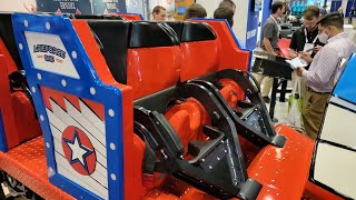 ArieForce One Train Unveiling - IAAPA - FunSpot Atlanta - New for 2022