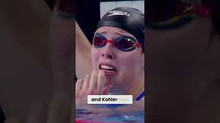 The Olympic Final of the Women's 100 Butterfly #swim #Olympics #paris2024 #olympicgames