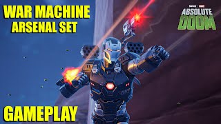 War Machine's Full Loadout Set Gameplay - Fortnite C5S4!