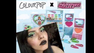 POWERPUFF GIRLS x COLOURPOP COLLECTION REVIEW AND TUTORIAL         #colourpop #makeuptutorial