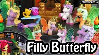 FILLY BUTTERFLY Ponies:  Derpy Hooves &  Apple Bloom MLP My Little Pony Toy Review Parody Spoof