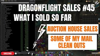 What sold in the last 7 days on the Auction House in World of Warcraft Dragonflight for me. #45