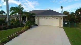 Cape Coral Vacation Rental.  Gulf Access Pool Home with Massive Dock