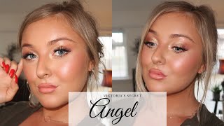 VICTORIA'S SECRET ANGEL INSPIRED MAKEUP **you NEED these skin products** | AMY WRIGHT